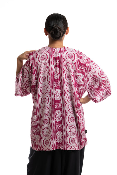 Handmade Kimono - Red Oriental